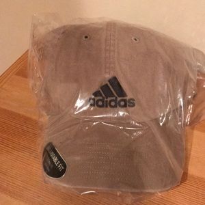 Adidas tan baseball cap